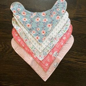 Copper Pearl baby bibs